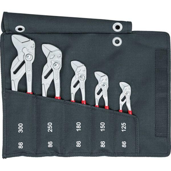 KNIPEX社 KNIPEX プライヤーレンチ 5点セット 001955S4-TN WO店