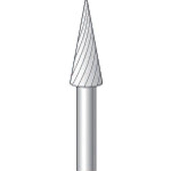 (株)ナカニシ ナカニシ 超硬カッター テーパー(シングルカット)刃径5.0mm刃長12.7mm 24453 WO店 5,570円