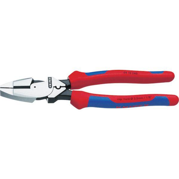 0902240T  KNIPEX社 KNIPEX 0902-240(落下防止ツール付き) 架線工事用強力ペンチ 0902-240T WO店