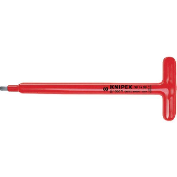 981508  KNIPEX社 KNIPEX 絶縁1005VT型六角棒レンチ 8mm ロング 981508-TN WO店