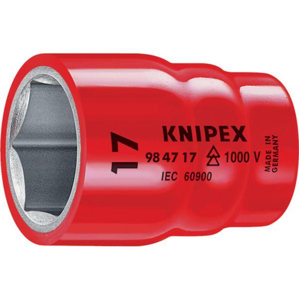 984722  KNIPEX社 KNIPEX 絶縁1000Vソケット 1/2 22mm 9847-22 WO店の通販は