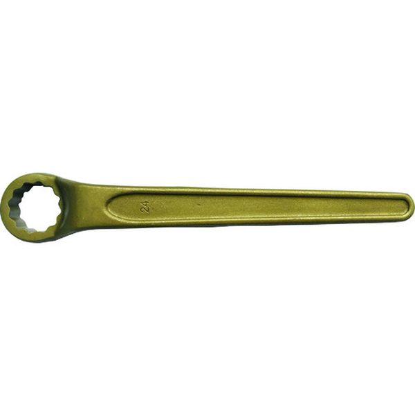 防爆めがねレンチ オフセットボックス 二面幅寸法17mm 全長170mm AX0017B-TN WO店