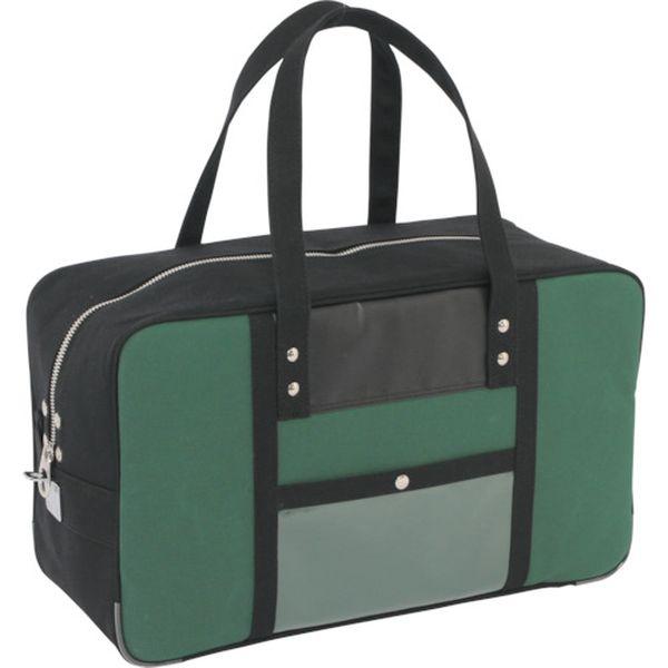 BTLU07  三栄産業(株) SANEI 帆布メール用ボストン(L)馬蹄錠金具付 モスグリーン BTLU07-TN WO店