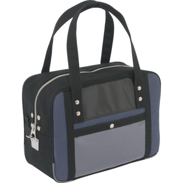 BTSU03 三栄産業(株) SANEI 帆布メール用ボストン(S)馬蹄錠金具付 紺 BTSU03-TN WO店