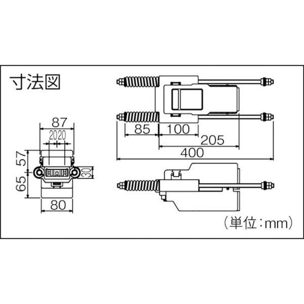 パナソニック(株)エレクトリックワークス社 Panasonic 横行用端末引締碍子 5P用 DH57055-TN WO店_1