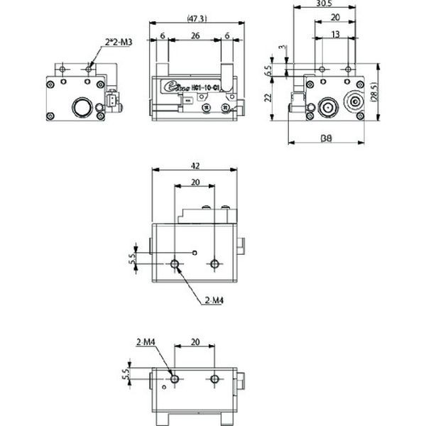 HC110C1 (株)スター精機アインツ事業部 アインツ 平行チャック・複動・10ST HC1-10-C1 WO店の通販はau PAY マーケット  ヒロチー商事 au PAY マーケット－通販サイト