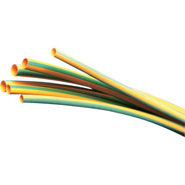 HSTT10048545  パンドウイットコーポレーション パンドウイット 熱収縮チュ-ブ イエローグリーン (5本入) HSTT100-48-545 WO店