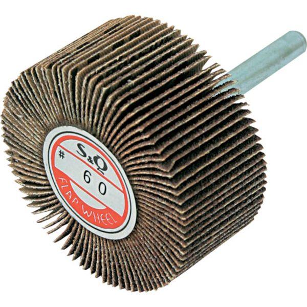 KN602560  (株)ムラコ MURAKO 軸付フラップ(金具無し) 外径60幅25軸径6 60＃ 10個入り KN6025-60 WO店の通販は 8,712円