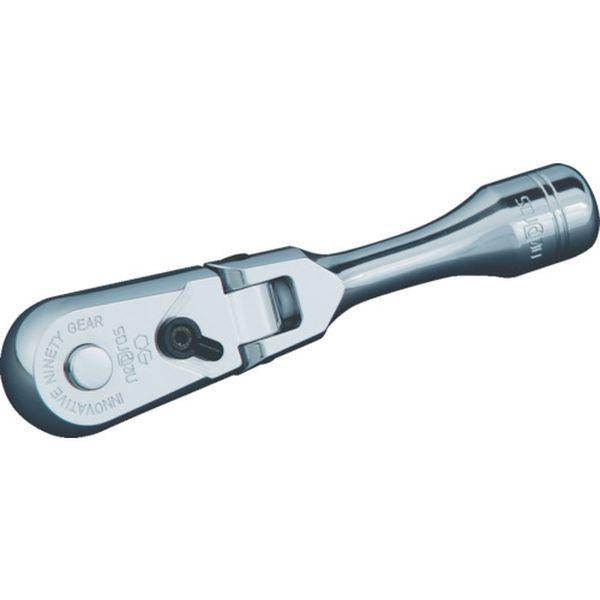 京都機械工具(株) ネプロス 9.5sq.ショートフレックスラチェットハンドル NBRC390FS-TN WO店