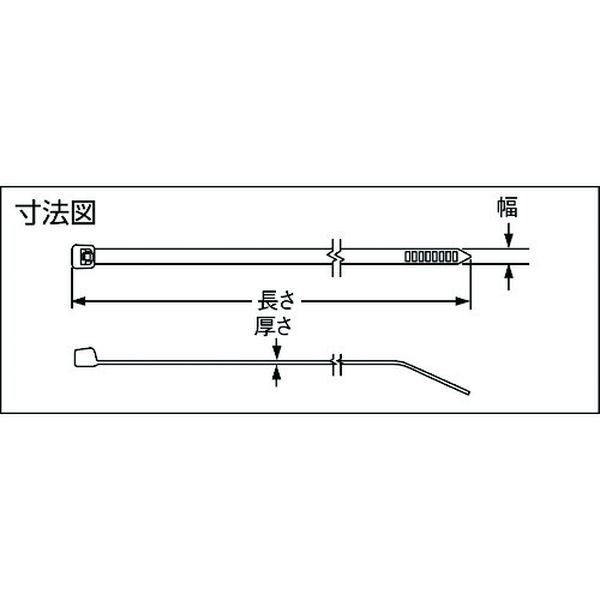 売上特価 パンドウイット ナイロン結束バンド 緑 （１０００本入