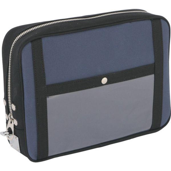 PLU03  三栄産業(株) SANEI 帆布メール用ポーチ(L)馬蹄錠金具付 紺 PLU03-TN WO店