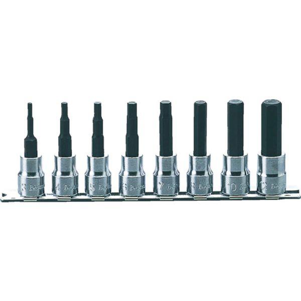 RS3010M8L62  (株)山下工業研究所 コーケン ヘックスビットソケットセット 差込角9.5mm RS3010M8L62-TN WO店