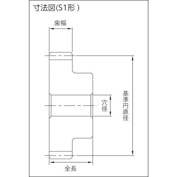 ＫＨＫ 平歯車 SS2-75 ( SS275 ) 小原歯車工業（株）-