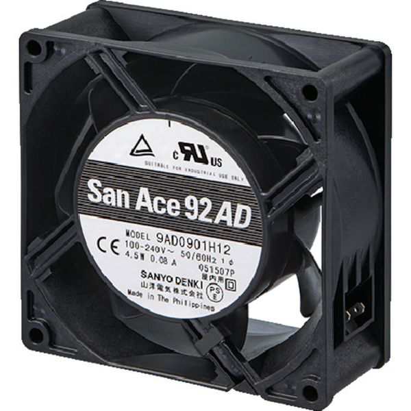 ST19AD1201H1H  山洋電気(株) SanACE 120mm角×38mm厚ACDCファン セット Hスピードセンサ付 ST1-9AD1201H1H WO店の通販は