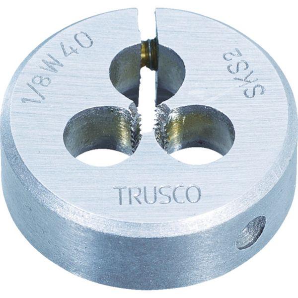 T38D12W12  トラスコ中山(株) TRUSCO 丸ダイス SKS ウィット 38径 1/2W12 T38D-1/2W12 WO店の通販は 7,036円
