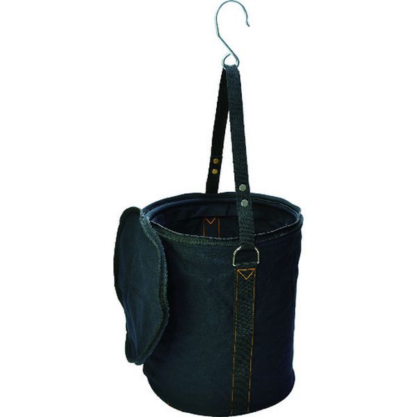 TADB300FF  トラスコ中山(株) TRUSCO 電工バケツ 300X350 ファスナー蓋付き Sフック大付 ブラック TADB-300FF WO店の通販は
