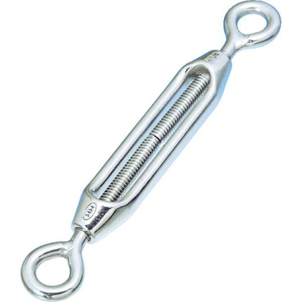 TTB19E  ステンレス製 枠式ターンバックル アイ＆アイタイプ ねじ径M20 (1個入) TTB19E-TN WO店