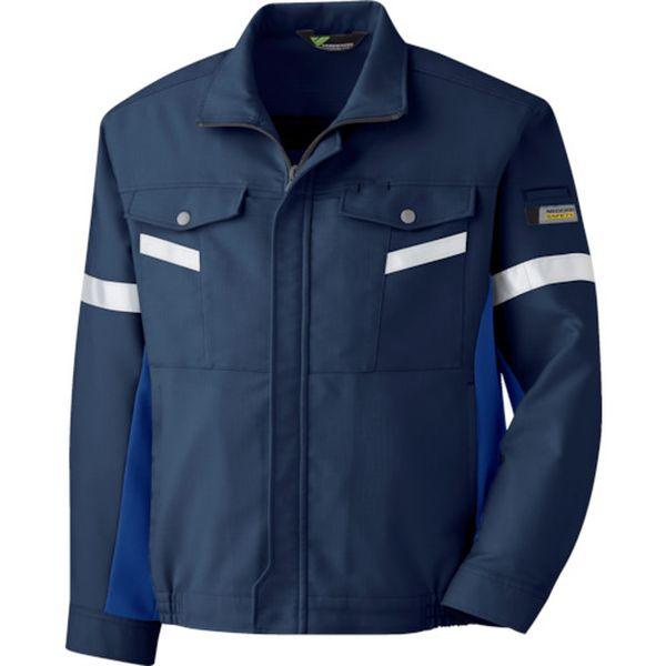 VE547UE5L  ミドリ安全(株) ミドリ安全 ベルデクセル 帯電防止 反射材仕様ブルゾン VE547上 5L VE547UE-5L WO店 13,914円