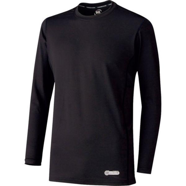 VEC219UEL  ミドリ安全(株) ミドリ安全 ベルデクセル 男女共用 長袖クールコアTシャツ VEC219上 ブラック L VEC219-UE-L WO店の通販は