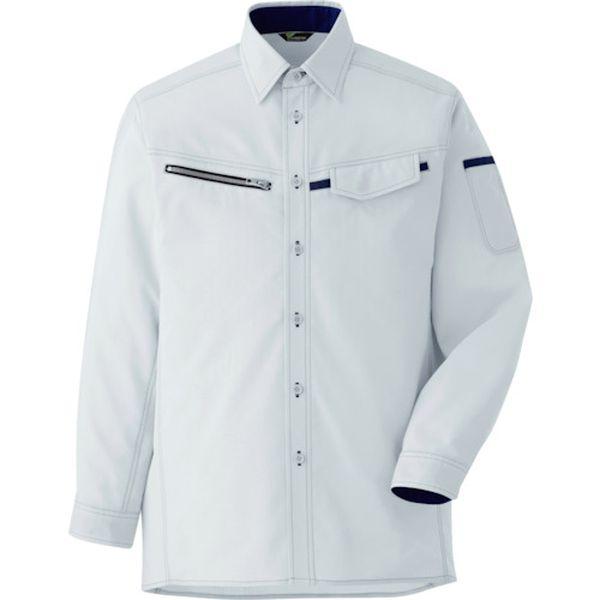 VES2531UE5L ミドリ安全(株) ミドリ安全 ベルデクセル 交織ストレッチシャツ VES2531上 5L VES2531UE5L-TN WO店