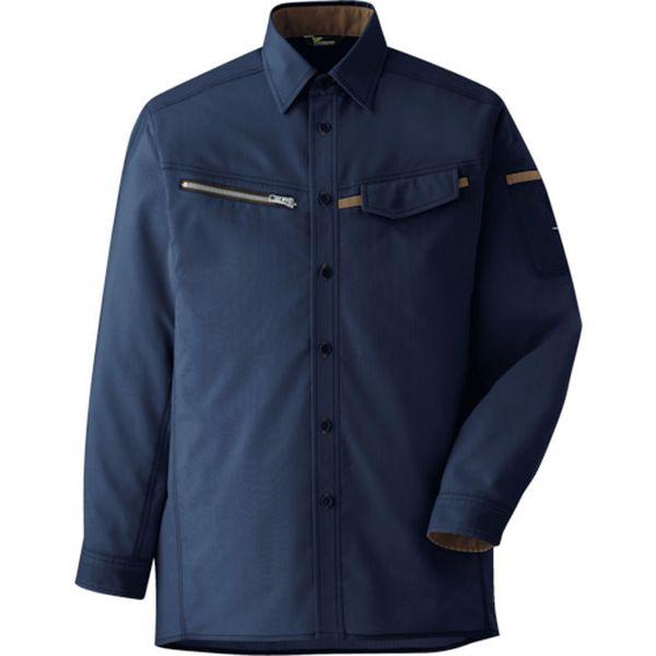 VES2537UE5L  ミドリ安全(株) ミドリ安全 ベルデクセル 男女ペア 交織ストレッチシャツ VES2537上 5L VES2537UE-5L WO店の通販は 9,330円