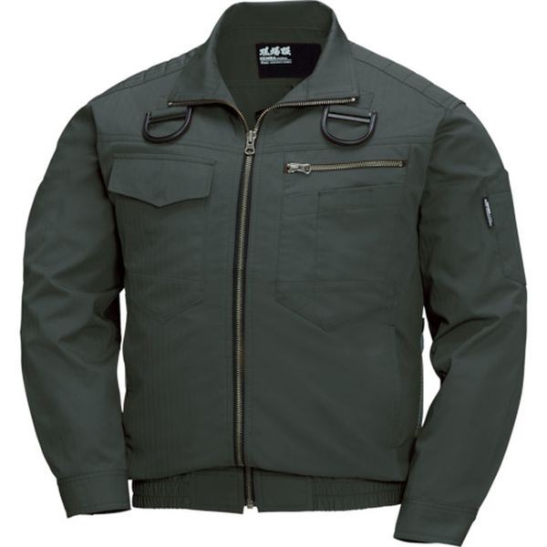 XE98102623L  (株)ジーベック ジーベック 空調服 綿薄手現場服ヘリンボンフルハーネス仕様空調服 XE98102-62-3L WO店の通販は