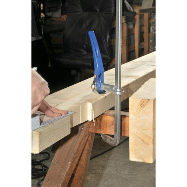 ボンダス・ジャパン(株) ボンダス ラチェット式L型レバークランプ 最大口開200×フトコロ100mm 49020-TN WO店_2