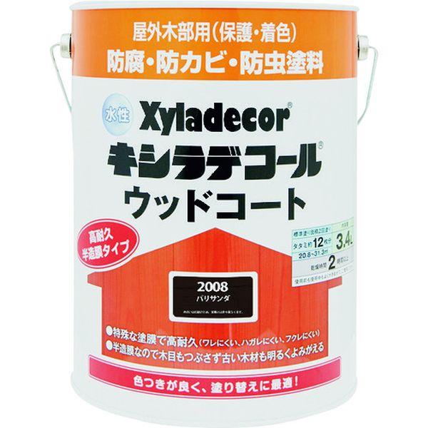 (株)カンペハピオ KANSAI 水性XDウッドコートS パリサンダ 3.4L 00097670230000-TN WO店
