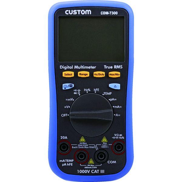 CDM7300 (株)カスタム カスタム デジタルマルチメータ CDM7300-TN WO店 8,301円