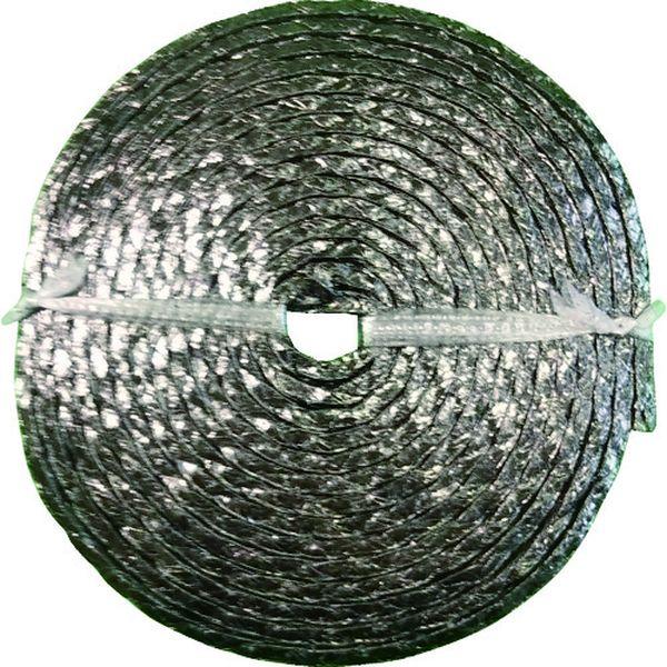D410411.1 グランドパッキン D4104 膨張黒鉛編組パッキン(インコネル合金線入り) 幅11.1mm D410411-1-TN WO店