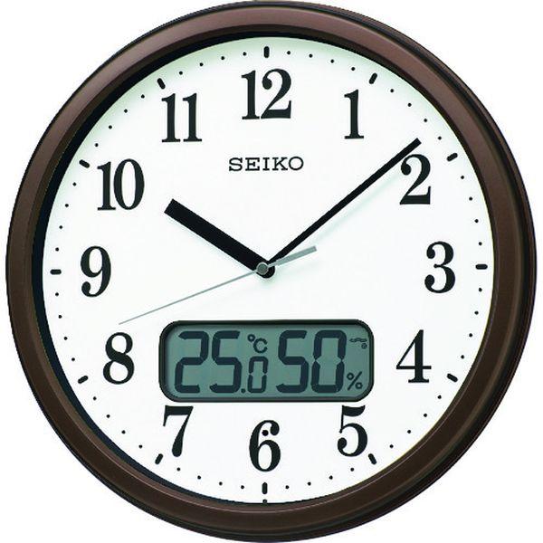 セイコータイムクリエーション(株) SEIKO 電波掛時計 “KX244B” (温度湿度表示付き) KX244B-TN WO店