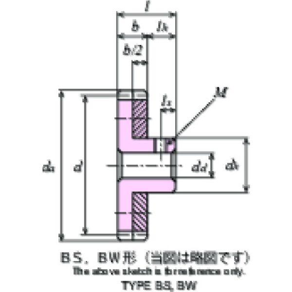 NS80AL50BP0810 協育歯車工業(株) KG ノーバックラッシ 50B＋0810 NS80AL50BP0810-TN WO店_1