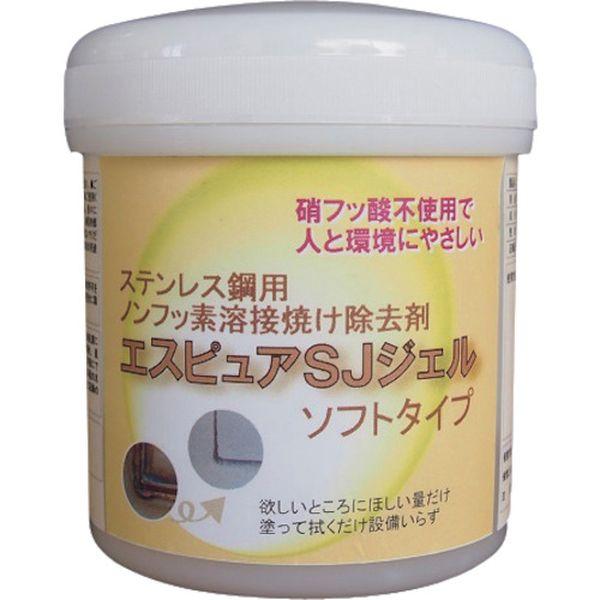 SJJELSOFT300G  ステンレス溶接焼け除去剤 エスピュアSJジェル(低粘度タイプ)300g SJJELSOFT300G-TN WO店