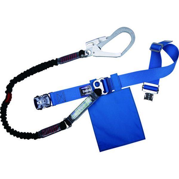 胴ベルト型墜落制止用器具(伸縮タイプ)ノビロン(BK) 青 M ベルト幅50MM×長さ1200MM ワンタッチバックル TBNVOT593BL4BKMBP-TN WO店