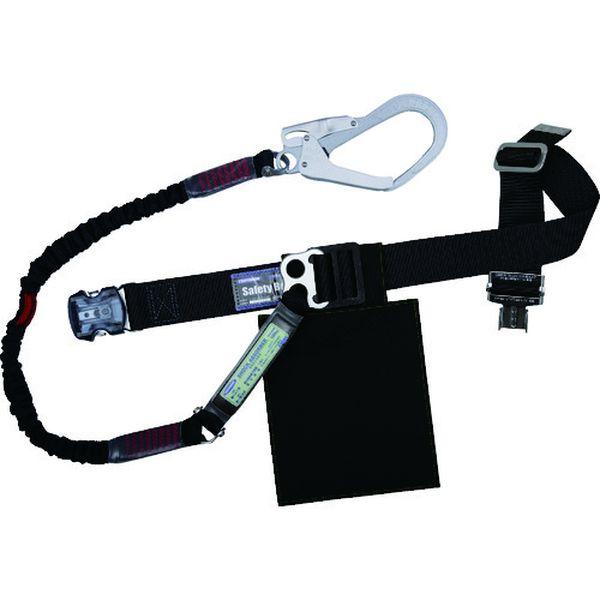 胴ベルト型墜落制止用器具(伸縮タイプ)ノビロン(BK) 黒 M ベルト幅50MM×長さ1200MM ワンタッチバックル TBNVOT593BLKBKMBP-TN WO店