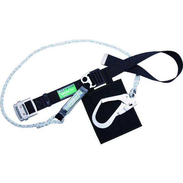 なお商品です 胴ベルト型墜落制止用器具(ロープタイプ) セフライト(八つ打ちロープ) 黒 M