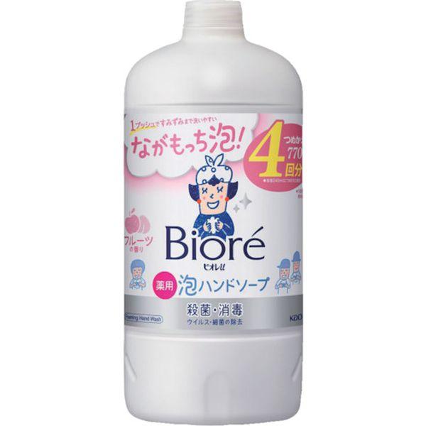花王(株) Kao ビオレu 泡ハンドソープ フルーツの香り つめかえ用 770ml 416056-TN WO店