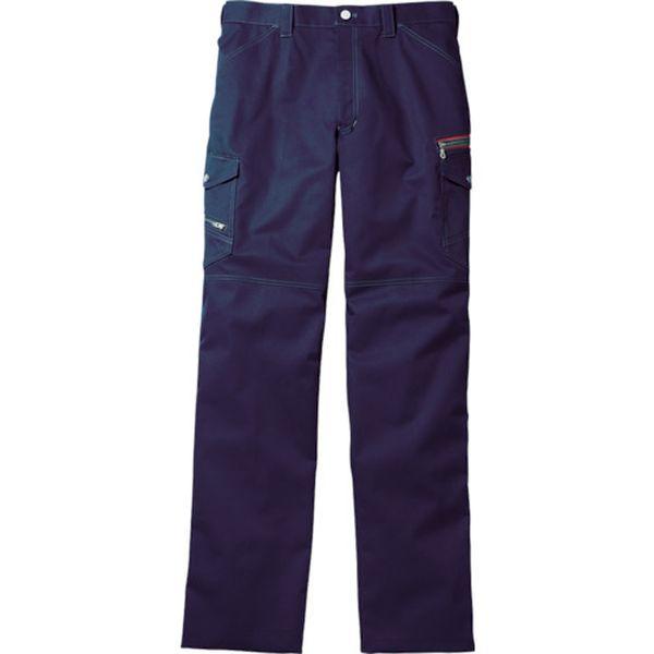 5210201185  (株)自重堂 Jawin ノータックカーゴパンツ ウエスト85 ネービー 5210201185-TN WO店