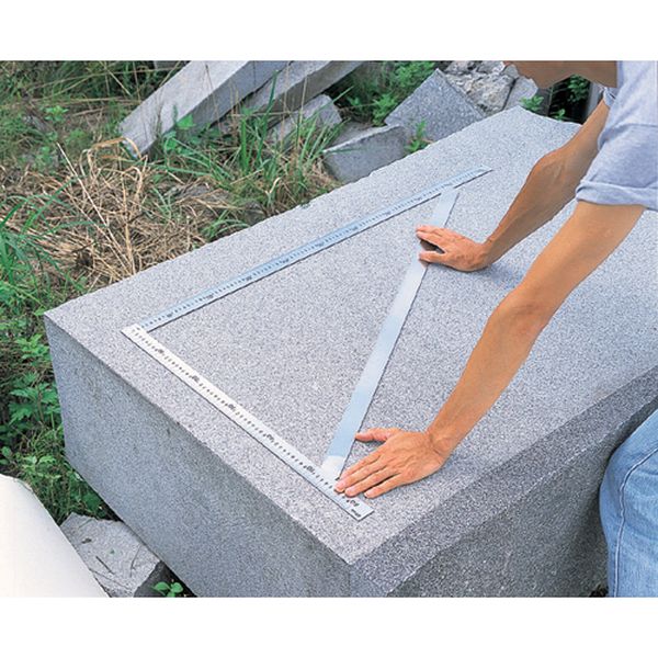 シンワ測定(株) シンワ 筋交付大金目盛付ステン1m×60cm 63121-TN WO店_3