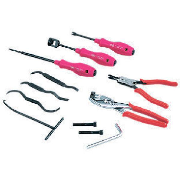 京都機械工具(株) KTC ブレーキツールセット(ドラムブレーキ用)［12本組］ ATBX12 WO店の通販は