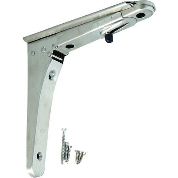 BOS180 スガツネ工業(株) スガツネ工業 (120030111)BOS-180ステンレス鋼製折りたたみ棚受 BOS-180 WO店の通販は