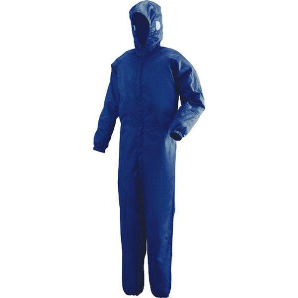 C1351NL  ミドリ安全(株) ミドリ安全 フード一体型クリーンウェア ネイビー L C1351NL-TN WO店