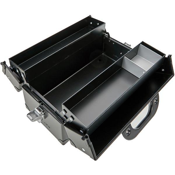 CTD370MBK 両開きツールボックス 二段式 つや消しブラック