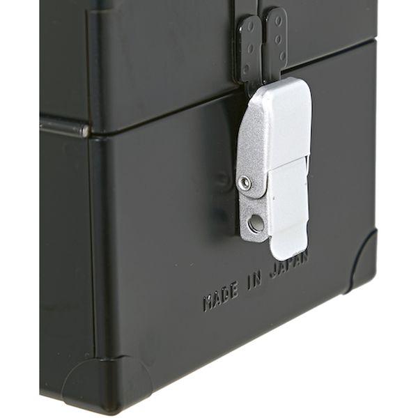 BOX２個セット CTD370MBK 両開きツールボックス 二段式 つや消しブラック