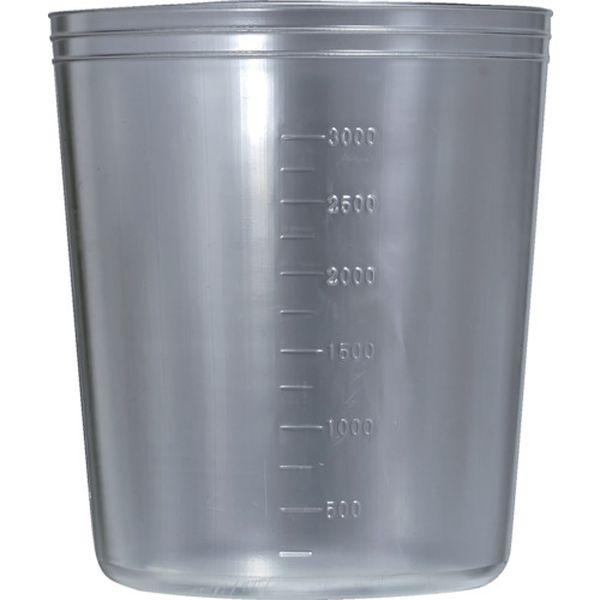 DC3000L トラスコ中山(株) TRUSCO ディスポカップ PP製 3L 1箱(60個) DC3000L-TN WO店