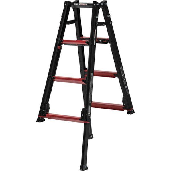 伸縮脚付はしご兼用脚立 GAUDI-X(ガウディ)120CM 最大使用質量100KG GUD120X-TN WO店