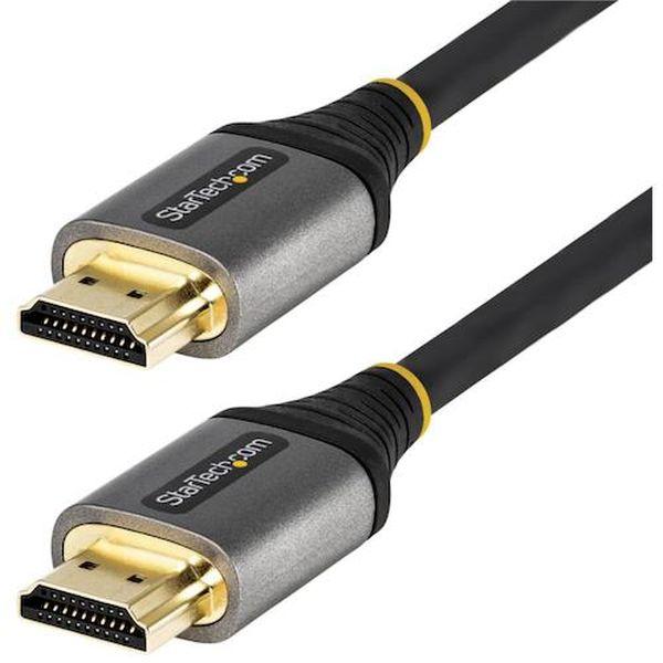 HDMI 2.1ケーブル/5m/8K60Hz/UHS HDMI認証/グレー＆ブラック HDMM21V5M-TN WO店