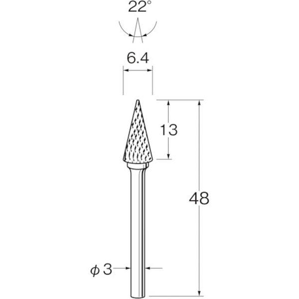 日本精密機械工作(株) リューター 超硬カッターK3526 K3526 WO店の通販は