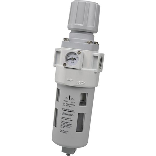 MFR315BD  (株)TAIYO TAIYO フィルタレギュレータ(ブラケット、角型圧力計付) MFR3-15-BD WO店の通販は