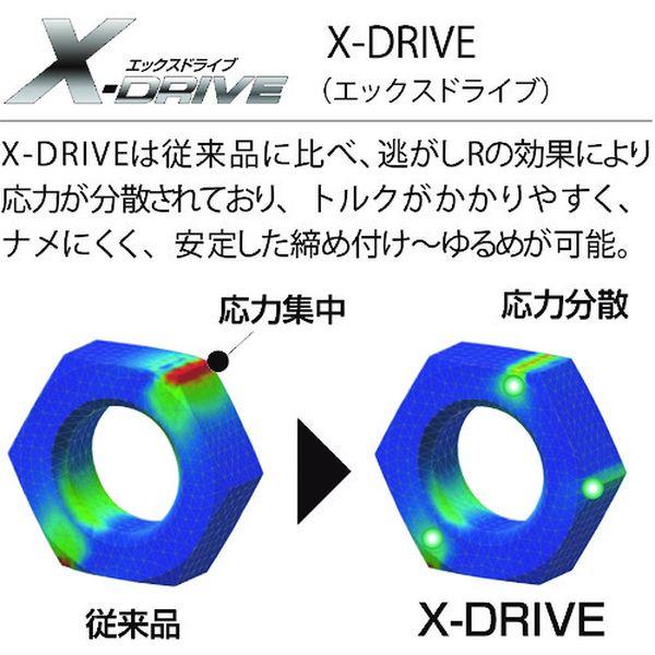 (株)ロブテックス エビ ハイブリットモンキーレンチX プレミアムシリーズ ケイシルバー 250mm PUM36XS-TN WO店_1